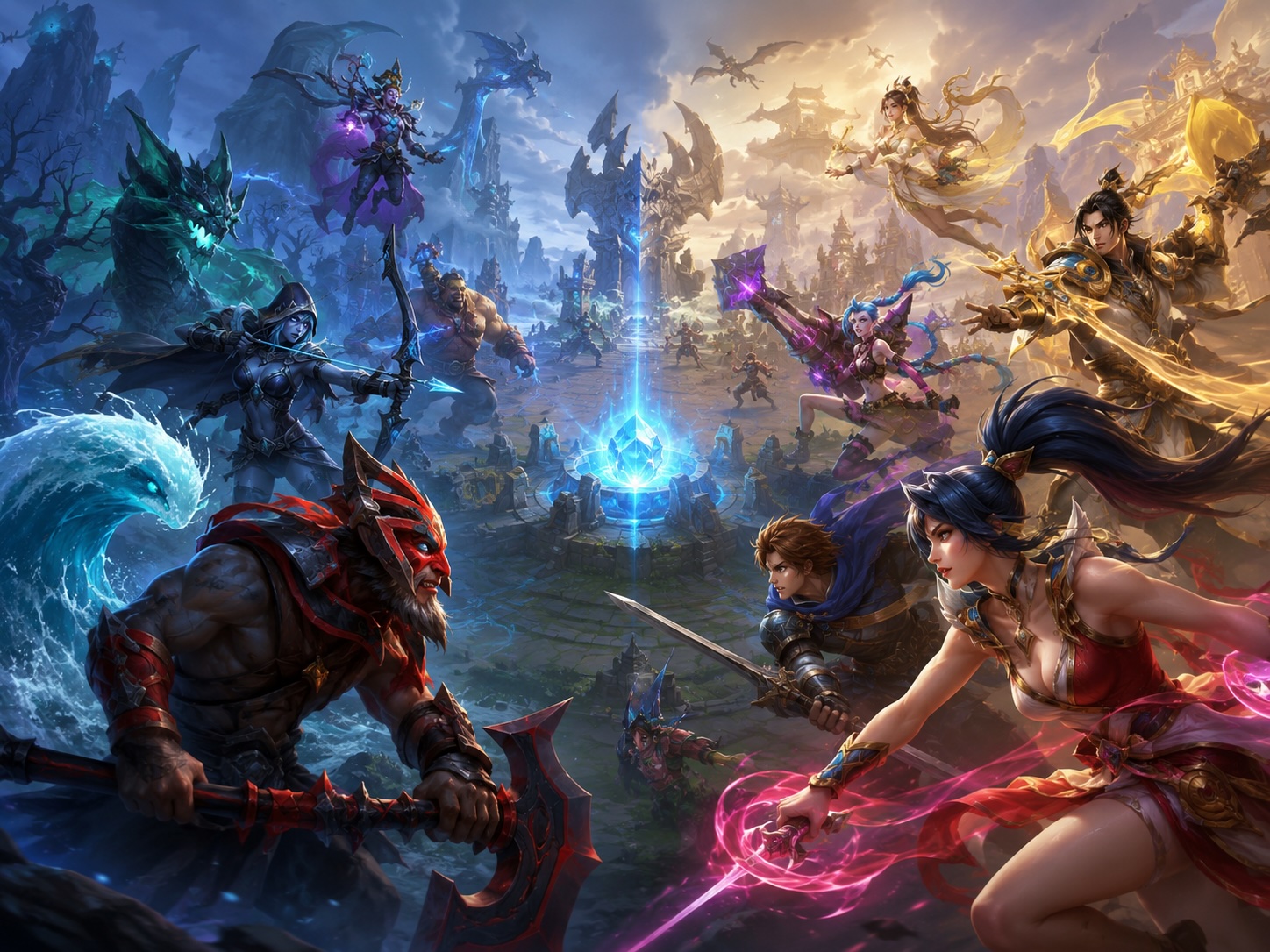 走进MOBA：从入门到精通的游戏设计解密