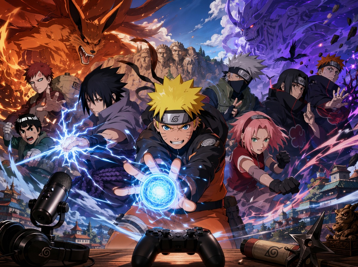 忍界对决：走进Naruto改编游戏的热血世界