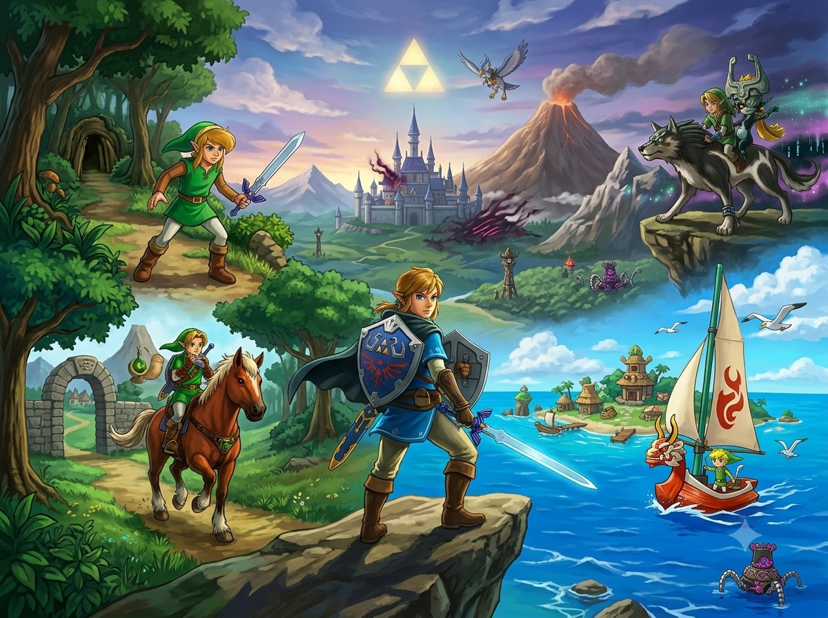 海拉鲁的回响：走进The Legend of Zelda的奇幻世界